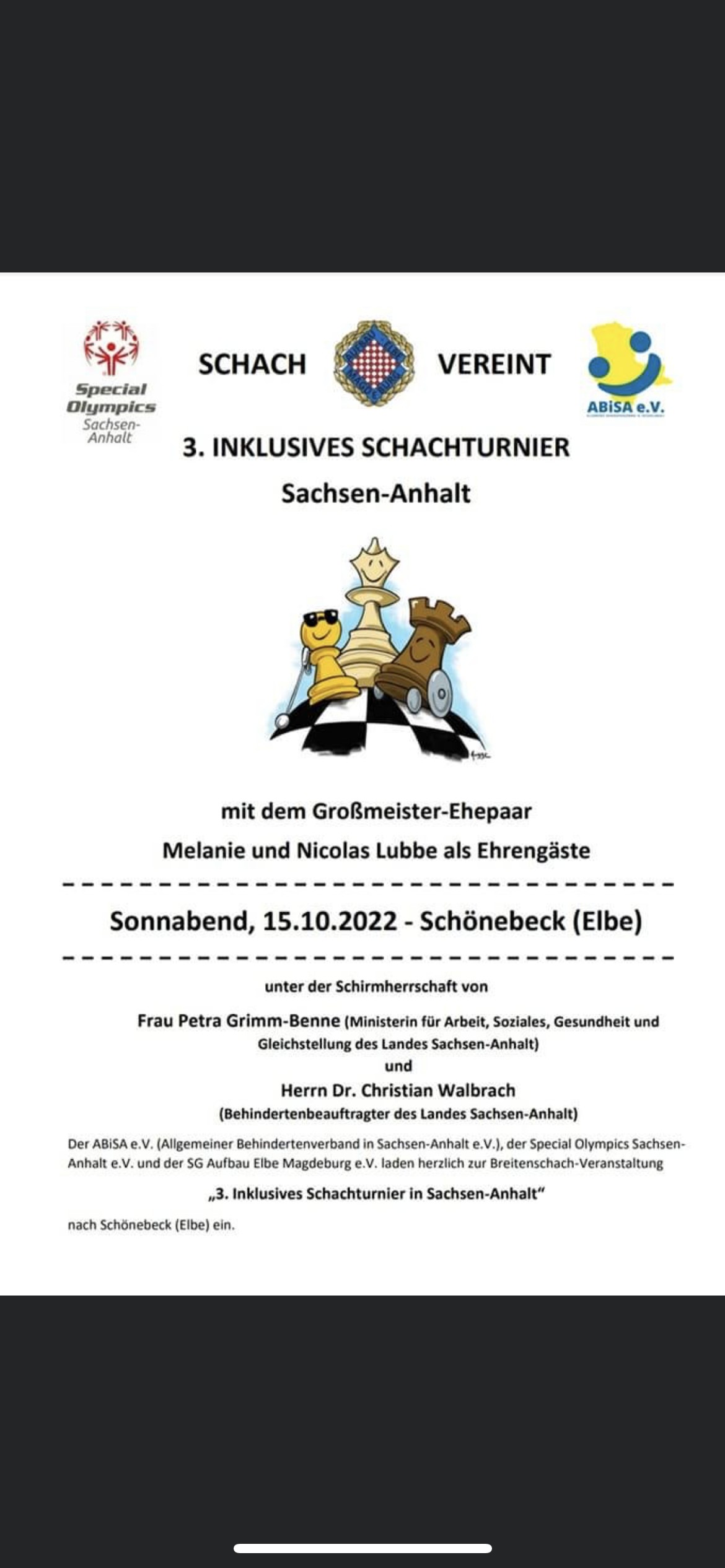 inklusives Schachturnier