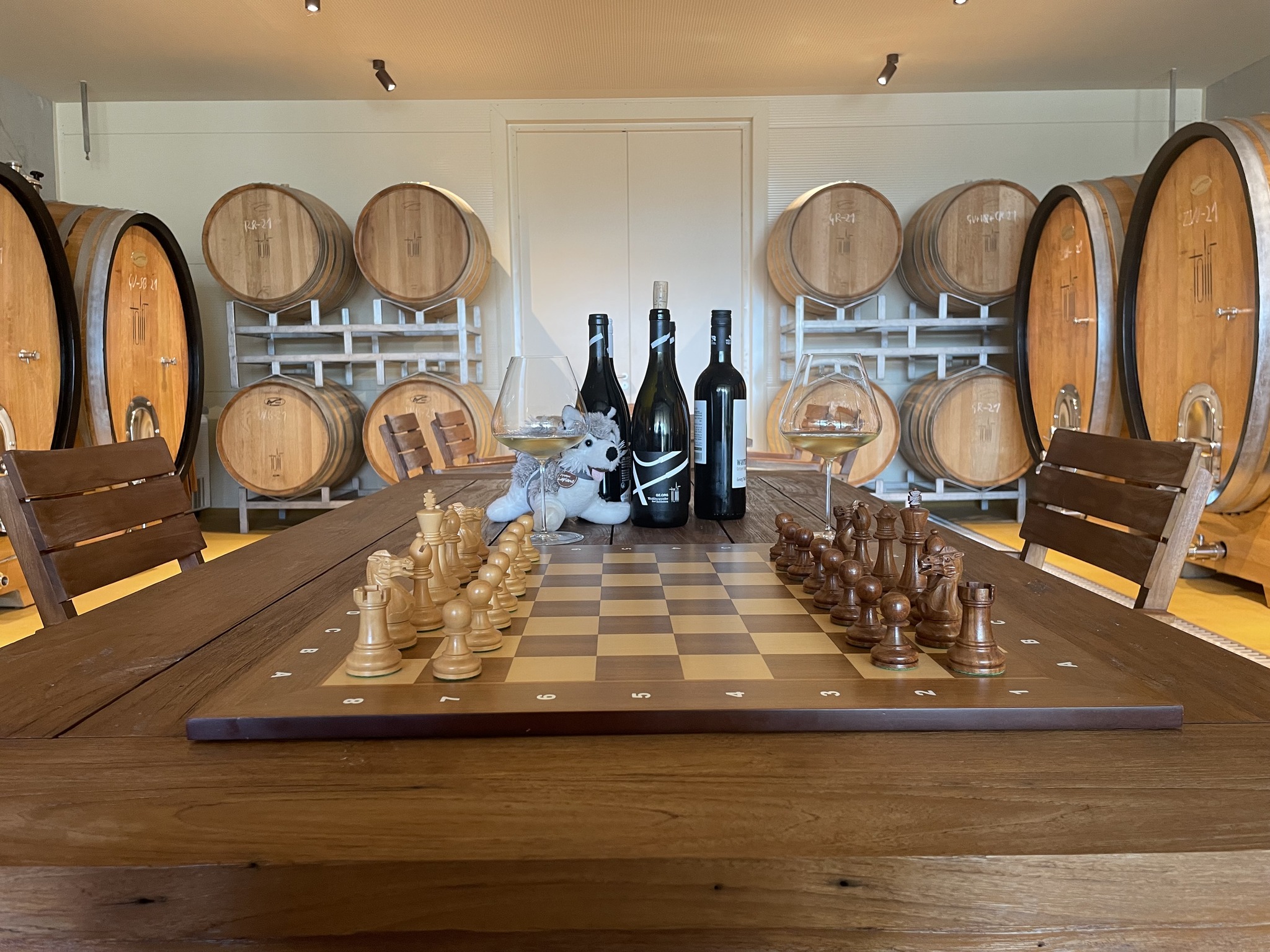 Chess meets Wine