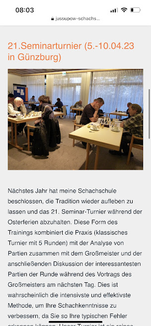 Schachschule Jussupow