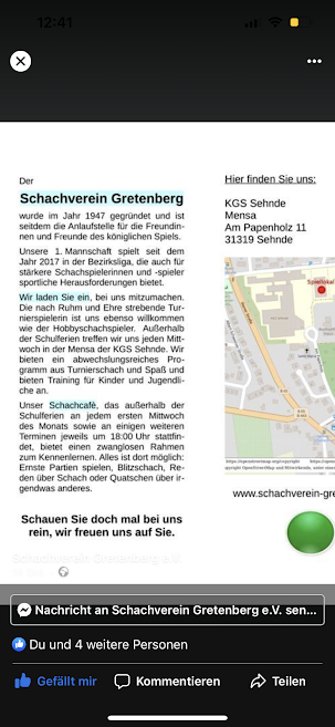 Schachcafé Gretenberg