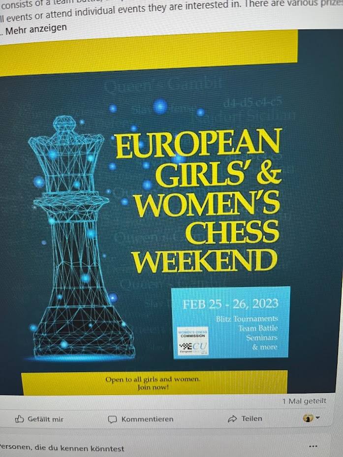 European Girls´ and Women´s Chess Weekend