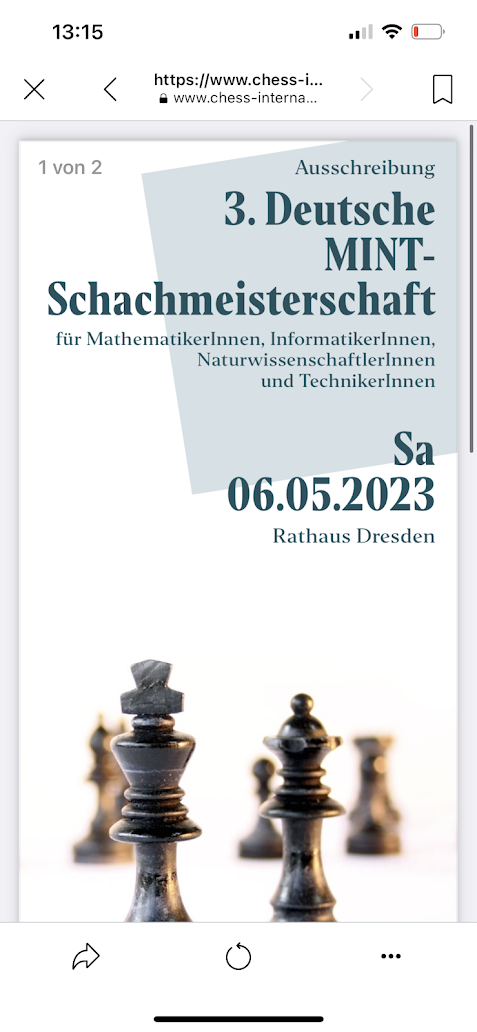 Deutsche MINT-Schachmeisterschaft