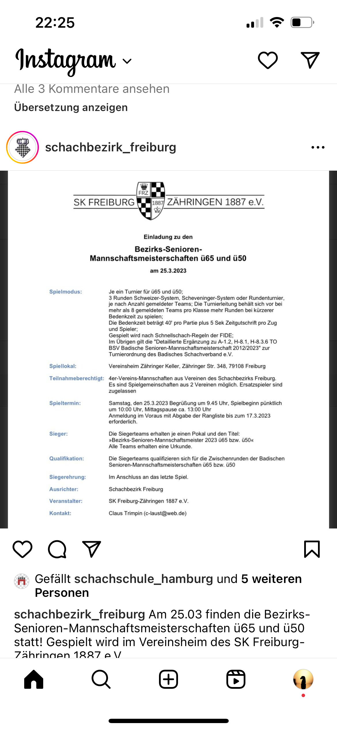 Schachbezirk Freiburg