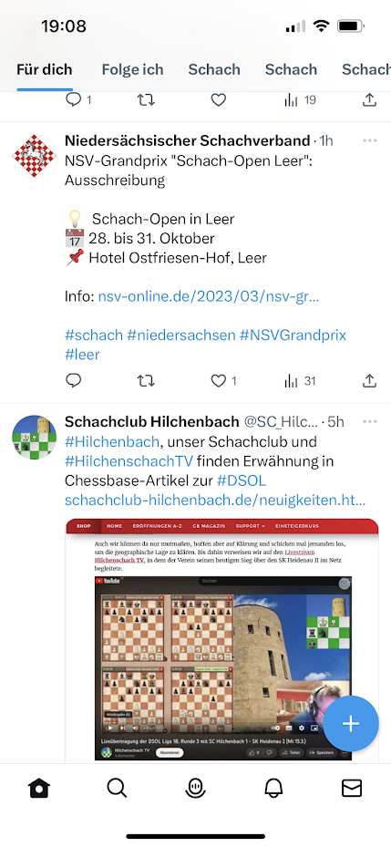 Schach-Open Leer
