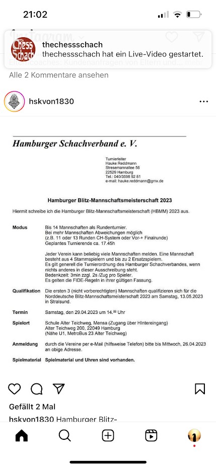 Hamburger Blitz-Mannschaftsmeisterschaft