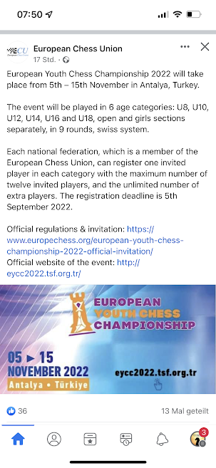 European Youth Chess Championship